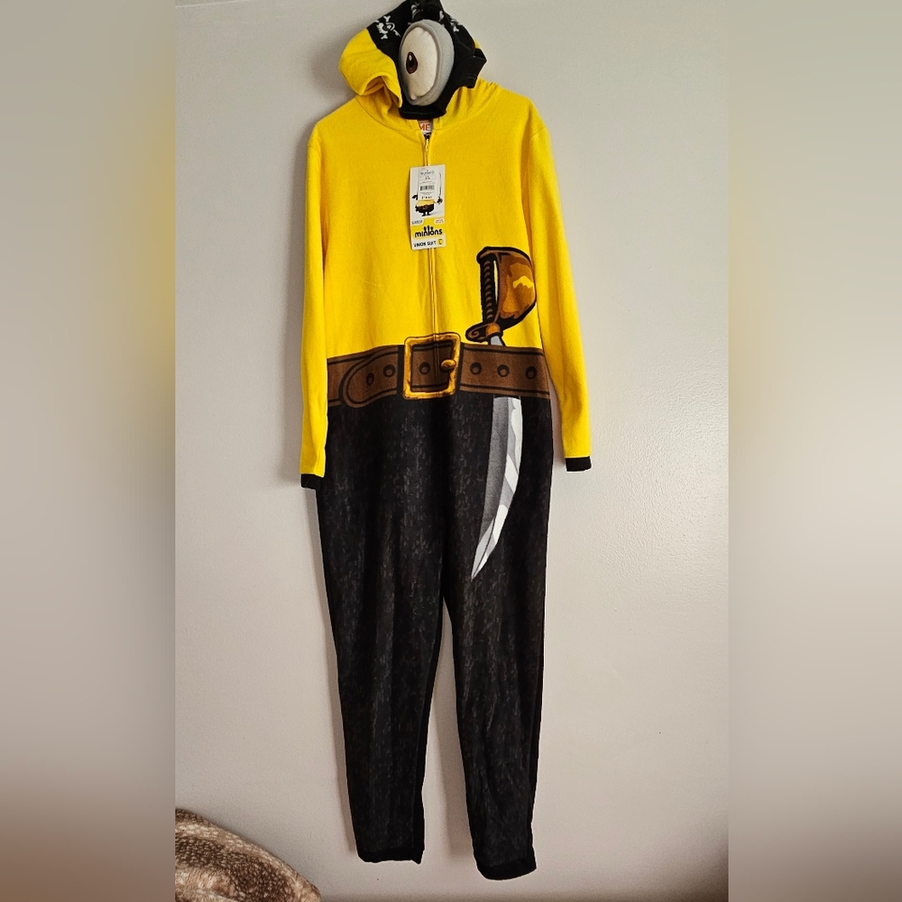 Despicable Me Minion One Piece Pajama/Costume